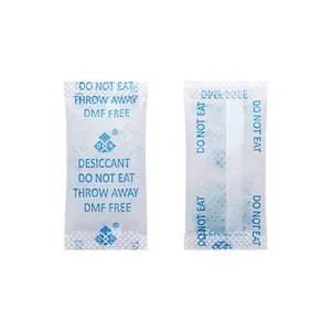 Sachet de Gel de silice à vendre, absorbeur d'humidité, usage médical, sachet de Gel de silice, 0.5G 1G