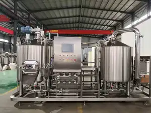 5000L complete brewhouse craft beer brewhouse whole brewing line for commercial brewery Stainless steel 304 5T brew house
