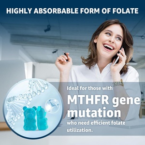 Vitadiscovery l-methylfolate 15mg Methyl B12 Gummies Vitamin tổng hợp hấp thụ cao Hỗ trợ nhận thức Gen mthfr phụ nữ mang thai - Product Image 5