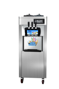 Máquina De Sorvete Expresso De Alta Capacidade Com Três Bicos E Tampa Estrela Profissional - Product Image 2