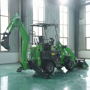 Chargeuse-pelleteuse à pneus pleins la plus vendue, chargeuse-pelleteuse tout-terrain à levage hydraulique, chargeuse-pelleteuse pour <span class=keywords><strong>pose</strong></span> <span class=keywords><strong>de</strong></span> canalisations - Product Image 1