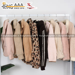 Abrigo de Visón Sintético Cruzado Vintage KungFu KingAAA para Mujer, de Segunda Mano, <span class=keywords><strong>Retro</strong></span>, con Botones, de Lujo, para Invierno, <span class=keywords><strong>Ropa</strong></span> Usada - Product Image 5