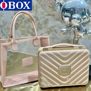 กระเป๋าเดินทาง OBOX กระเป๋าเครื่องสำอางขนาดใหญ่ สำหรับช่าง<span class=keywords><strong>แต่งหน้า</strong></span><span class=keywords><strong>เจ้าสาว</strong></span> กิจกรรมกลางแจ้ง และการเดินทาง - Product Image 1