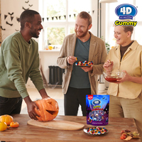Bonbons gélifiés d'Halloween en forme d'œil effrayant Amos 4D Scary Sweets Crazy Eye Ball