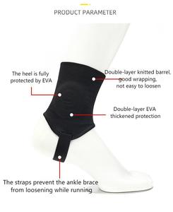 Nhãn Hiệu Riêng Biểu Tượng Tùy Chỉnh Bán Buôn New Mắt Cá Chân Guards X 1 Cặp Bước Chân Lá Chắn Bảo Vệ Hai Mặt Miếng Đệm Cho Bóng Đá Bóng Đá - Product Image 4