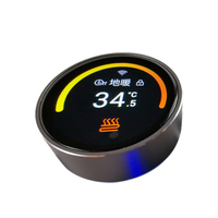 Wisecoco Pantalla OLED Redonda Personalizada de 1.43 Pulgadas con Interruptor Giratorio Inteligente, Pantalla Redonda con Táctil y Perilla Giratoria