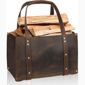 Sac de transport Oxford pour bûches de bois, robuste, grand sac de transport pour le camping et les bûches de bois d'intérieur - Product Image 1