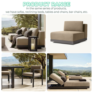 Biệt thự hồ bơi ngoài trời ghế tắm nắng khu nghỉ mát ghế bãi biển sân vườn hồ bơi phòng chờ ghế khách sạn đồ gỗ ngoài trời Vườn ghế tắm nắng - Product Image 5