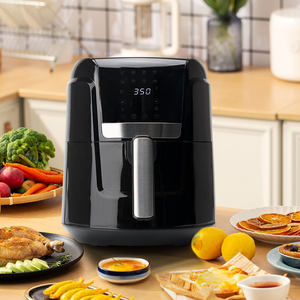 Freidora de aire multifuncional con Control Digital de 1450W, freidora de aire <span class=keywords><strong>sin</strong></span> <span class=keywords><strong>aceite</strong></span> de 4,5 l, fácil de usar para el hogar - Product Image 1