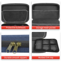 Voyage en plein air personnalisé câble USB Portable Durable fermeture éclair dur Power Bank stockage personnalisé EVA cas