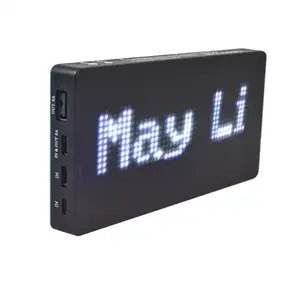 hotsales Luminous Power Bank power bank 10000mah led fast quick charge 12v