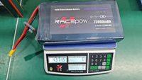 Racepow 6S/12S/14S/18S 72000mAh литий-ионный аккумулятор 400Wh/кг твердотельный Дрон Липовая батарея для VTOL UAV/ Fixed-wind UAV
