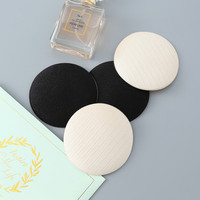Couvertures de mamelon en tissu à fleurs rondes brossées avec diamant 8 cm adhésif Invisible Gather Soft Reusable Sexy Lift Breast