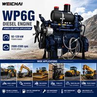 Bomba de Combustible Mecánica SCDC WEICHAI WP6G para Motor Diésel de 92-129kW 2000-2300rpm, Alternativa a Deutz TD226B para Cargadora de Ruedas de 3-4 Toneladas