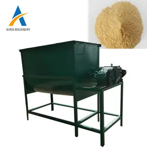 Small 200kg horizontal farm cattle and sheep feed mixing ribbon blender mixer