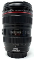 Objectif d'appareil photo concave EF 24-105mm F/4 L IS USM SLR avec revêtement antireflet, fabriqué au Japon, boîte blanche (emballage en vrac) 1000g