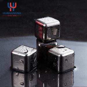 En stock, glaçons réutilisables en acier inoxydable, pierres à glace métalliques avec boîte <span class=keywords><strong>de</strong></span> rangement pour <span class=keywords><strong>whisky</strong></span>, vin, boissons - Product Image 3