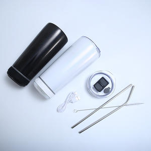 Vaso Térmico de Acero Inoxidable de 20 oz con Altavoz Bluetooth, Vaso Sublimable con Aislamiento al Vacío - Product Image 3