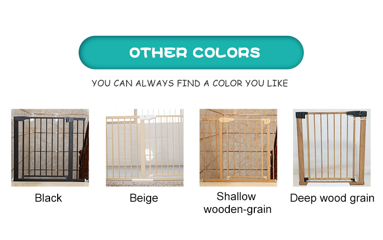 High Quality Door Barrier Baby Gates For Stairs & Doorways, Pressure Mounted Baby Safety Gates BG01-W
