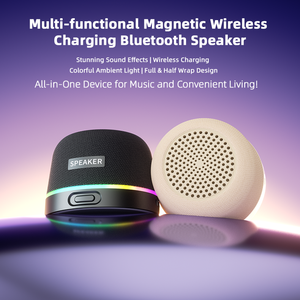 Altavoces Inalámbricos Magnéticos 3 en 1 Portátiles para Exteriores, Altavoces BT, Venta al por Mayor de Fábrica - Product Image 5