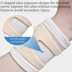 Supporto per Polso Fitness, Fascia Protettiva per Distorsioni, Attrezzatura Protettiva, Bracciale a Compressione per Badminton e Tennis - Product Image 5