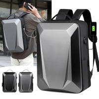 Sac à dos d'affaires étanche en nylon personnalisé pour étudiants, sac de voyage antivol, grande capacité, extensible, sac à dos pour ordinateur portable pour hommes