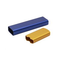 Chargeur de téléphone portable personnalisé avec coque en acier inoxydable/alliage d'aluminium, usinage CNC de précision et finition anodisée