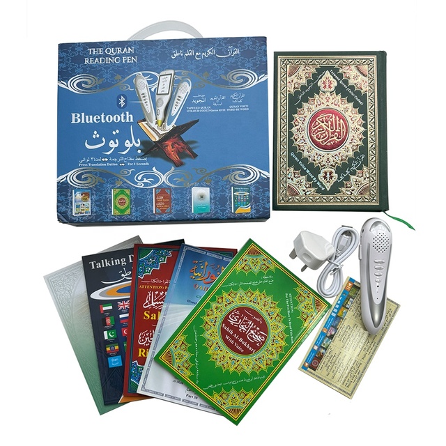 High Quality Quran Reader M10 16GB Memory 32GB Memory Hot Selling Quran Reading Pen with Book Set with Translator Language