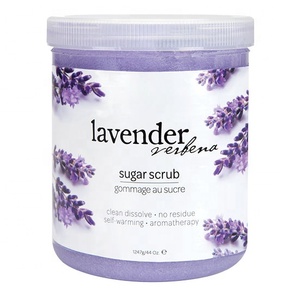 Gommage exfoliant pour pédicure en gallon, marque privée, SPA 4 en 1, lavande, seau de 1 gallon, gommage au sucre - Product Image 4