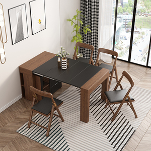 <span class=keywords><strong>Tavolo</strong></span> da Pranzo Modulare Estensibile Convertibile <span class=keywords><strong>Salvaspazio</strong></span>, <span class=keywords><strong>Tavolo</strong></span> Laterale Allungabile, Vendita Calda di Fabbrica - Product Image 5