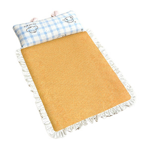 Alfombra de ratán/refrigerante de verano para gatos, estilo princesa, transpirable, refrescante, adecuada para mascotas y perros, extraíble y lavable - Product Image 3