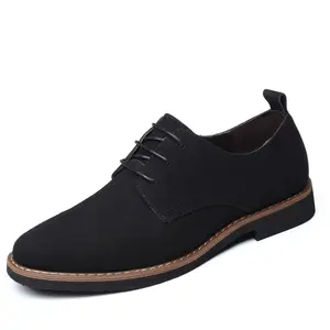 Nubuck sapatos masculinos de couro, calçados casuais para homens, lazer, escritório, negócios, drop shipping, 2022