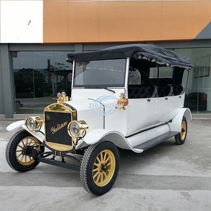 Coche Eléctrico Clásico de Lujo de Baja Velocidad, Estilo Antiguo, 72V, para Bodas, Transporte VIP y Turismo - Product Image 6
