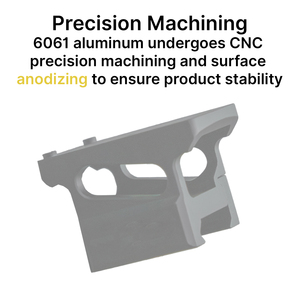 BANGBANG Soporte Elevador de Aluminio Impermeable para Ópticas de 20mm (Incremento de Altura 25mm) - Product Image 3
