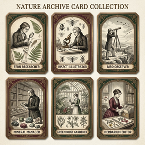 Victorian <span class=keywords><strong>Nature</strong></span> Archive – Coffret de cartes à collectionner en métal gravé de qualité supérieure pour collectionneurs professionnels <span class=keywords><strong>et</strong></span> amateurs d'art botanique - Product Image 6