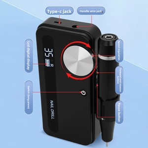 Nouvelle ponceuse à ongles M50 avec tête de ponçage, recharge UK, spéciale salons de <span class=keywords><strong>manucure</strong></span>, machine de <span class=keywords><strong>manucure</strong></span>, de retrait de vernis, de polissage et d'exfoliation - Product Image 1