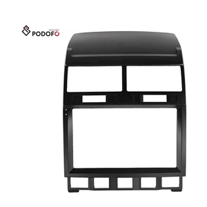 Telaio autoradio Podofo 9 "con Fascia Canbus per VW 03-10 <span class=keywords><strong>Touareg</strong></span> Overall con sfiato (nero opaco) - Product Image 1