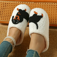 Chaussons uniques pour chiens, motif Teckel avant et arrière, confortables et en peluche, pour les propriétaires de chiens