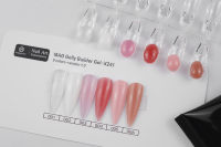 Vente en gros de gel UV de base magenta pour extensions et décorations d'ongles professionnelles, écologique, non toxique, OEM/ODM, directement de l'usine