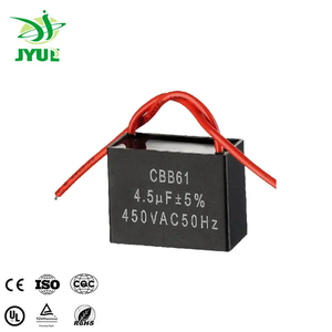 <span class=keywords><strong>Capacitor</strong></span> do fã CBB61 <span class=keywords><strong>Capacitor</strong></span> de partida do motor AC 6uf 10uf 400V <span class=keywords><strong>1.5mfd</strong></span> 2mfd 3.5mfd Capacitores - Product Image 2
