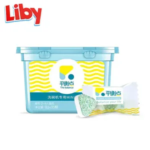 Liby rửa chén máy tính bảng máy rửa chén Pods máy rửa chén viên nang sạch sinh thái thân thiện chất tẩy rửa bột Thổ Nhĩ Kỳ số lượng lớn khử mùi hòa tan