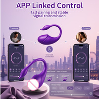 Culotte vibrante connectée pour femme avec 9 fréquences, étanche et rechargeable par USB, pour stimulation clitoridienne