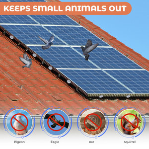 Lightweight PVC Coated Bird Prevention <b>Net</b> for Roof Solar Panel Protection - Product Image 4