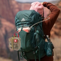 Produits tactiques petite trousse de survie d'urgence extérieure portable camping randonnée trousse de premiers soins mini pochette d'accessoires