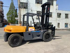 <b>Used</b> Vigoshop Heavy Duty TCM FD100 10 Ton Diesel Forklift with Stable Performance for Container & Heavy Cargo Handling - Product Image 5