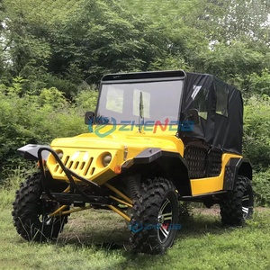 Jeep UTV tout-terrain 4x4 à essence 350cc, très vendu, avec châssis tubulaire en acier et freins à disque hydrauliques pour adultes - Product Image 6