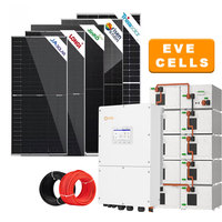 Système d'énergie solaire hybride Solis triphasé 100 kVA 50 kVA avec batterie