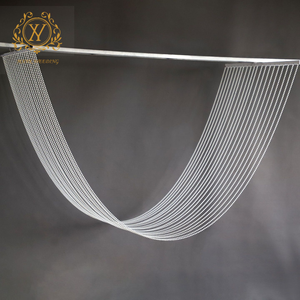 Decorazione di Lusso per Soffitto di Location Matrimoniali, <span class=keywords><strong>Tenda</strong></span> di Perline in Acrilico di Alta Qualità per Decorazione di Hotel e Palcoscenici - Product Image 1