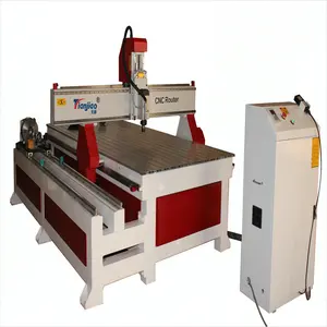 CNC machinary TJ1325 3d 4d woodworking CNC engraving machine with rotary device