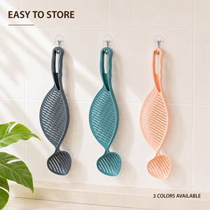 Passoire à riz PP écologique, compatible lave-vaisselle, avec crochet de suspension, multifonctionnelle, antidérapante, pour la préparation culinaire - Product Image 6